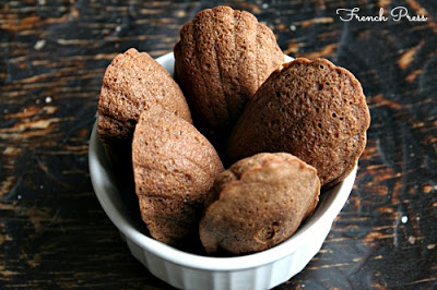 chocolate madeleines