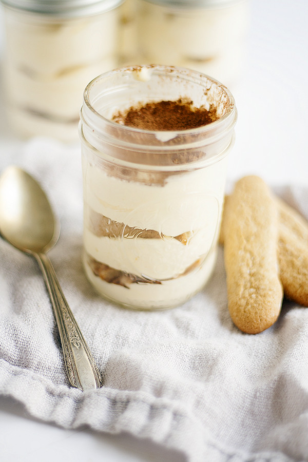 individual tiramisu trifle
