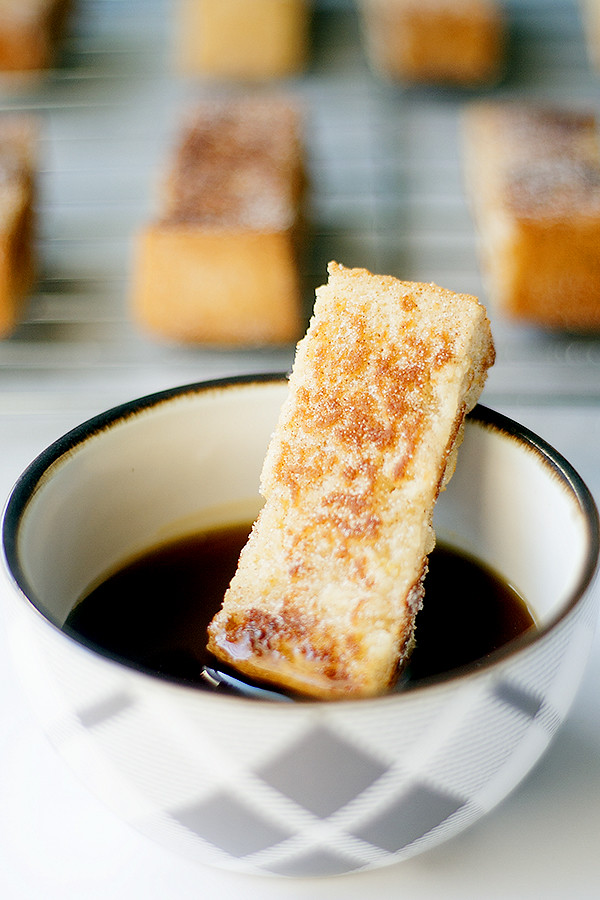 easy, freezer friendly, homemade french toast sticks