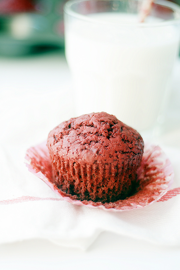 red velvet muffins