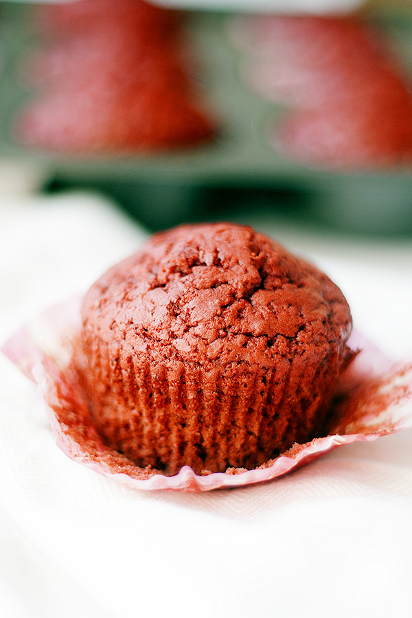 red velvet muffins