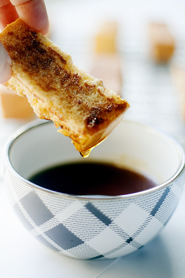 easy, freezer friendly french toast sticks