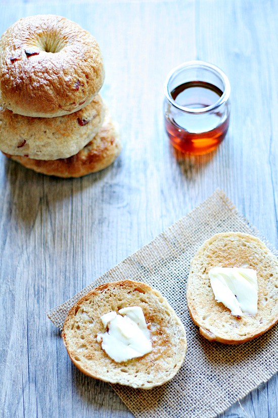 Maple Bacon Bagels