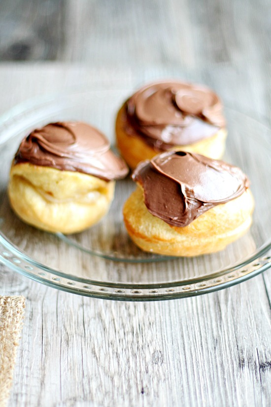 Cookie Dough Doughnuts