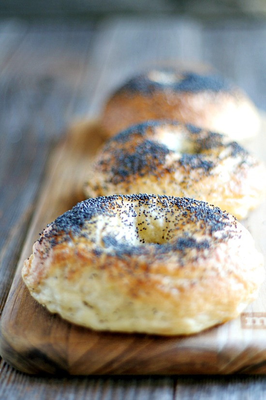 Lemon Poppy Seed Bagels