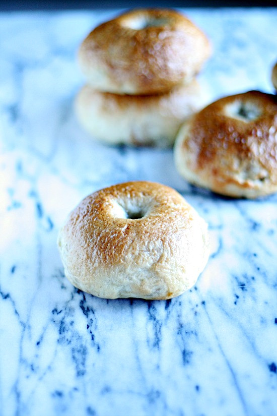 Cinnamon Roll Bagels