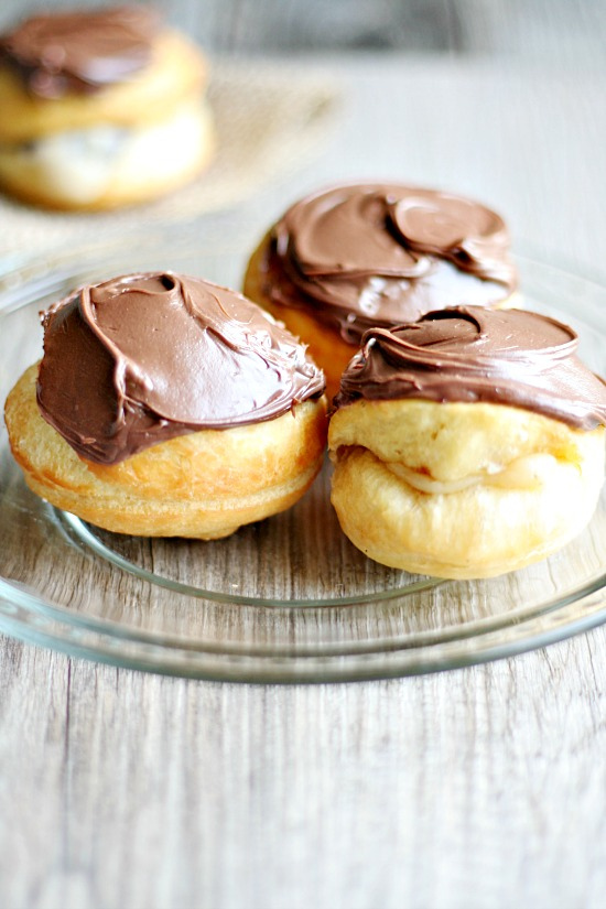 Cookie Dough Doughnuts