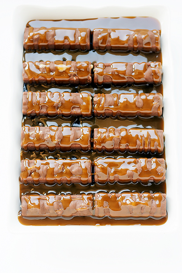 caramel layer