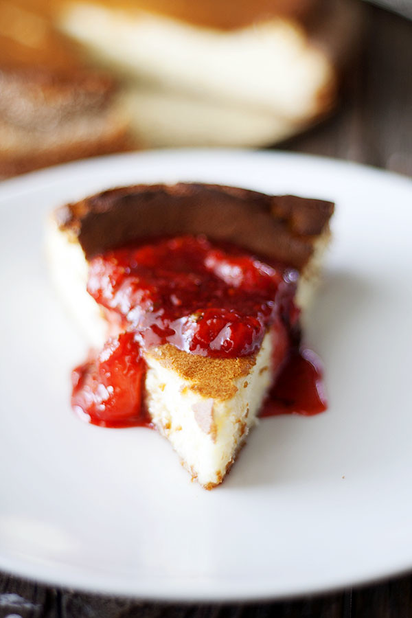 ricotta cheesecake