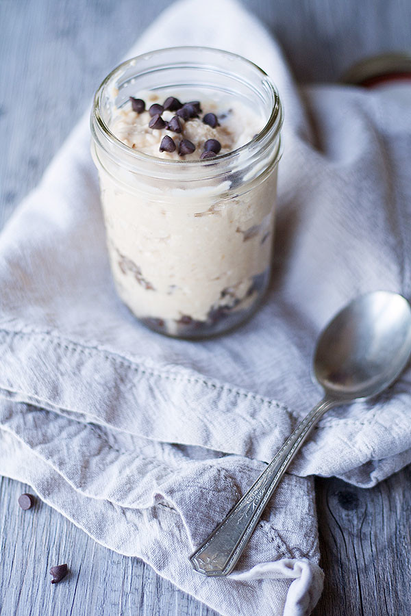 peanut butter cup overnight oats