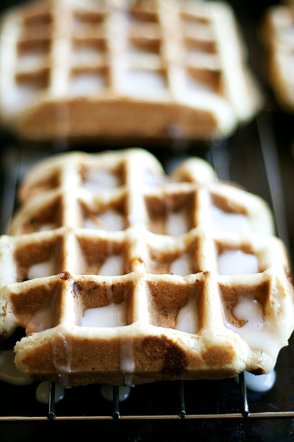 Sugar Cookie Waffles #nationalsugarcookieday