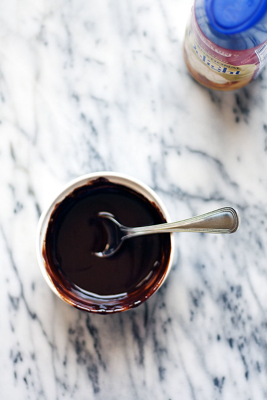 30 second hot fudge sauce with @InDelight
