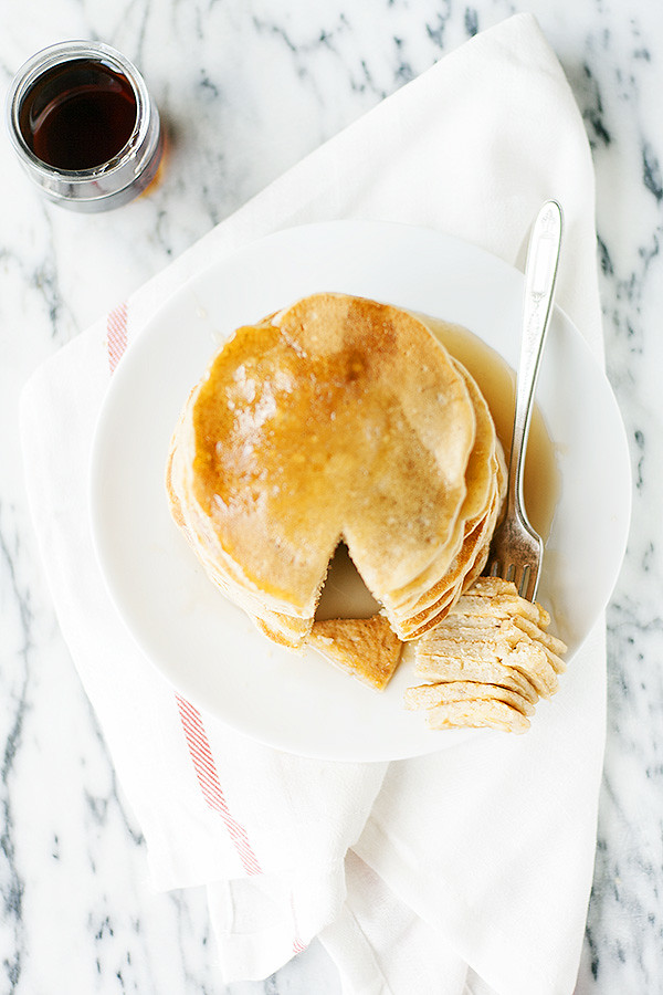 apple cider pancakes