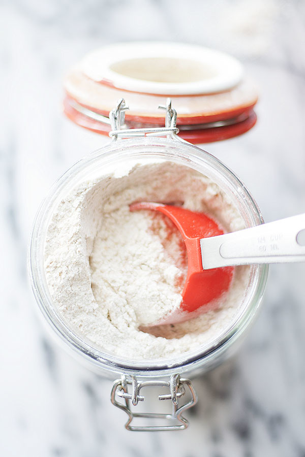 homemade whole wheat pancake mix