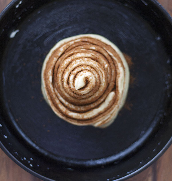cinnamon roll center