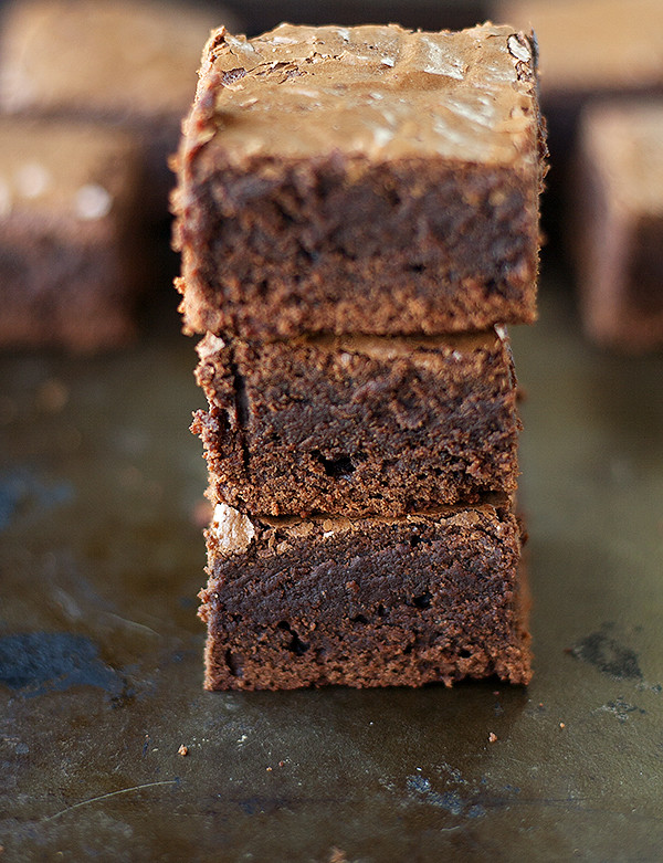 always a classic, chewy, fudgy chocolate brownies