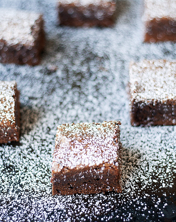 classic, chewy, fudgy chocolate brownies