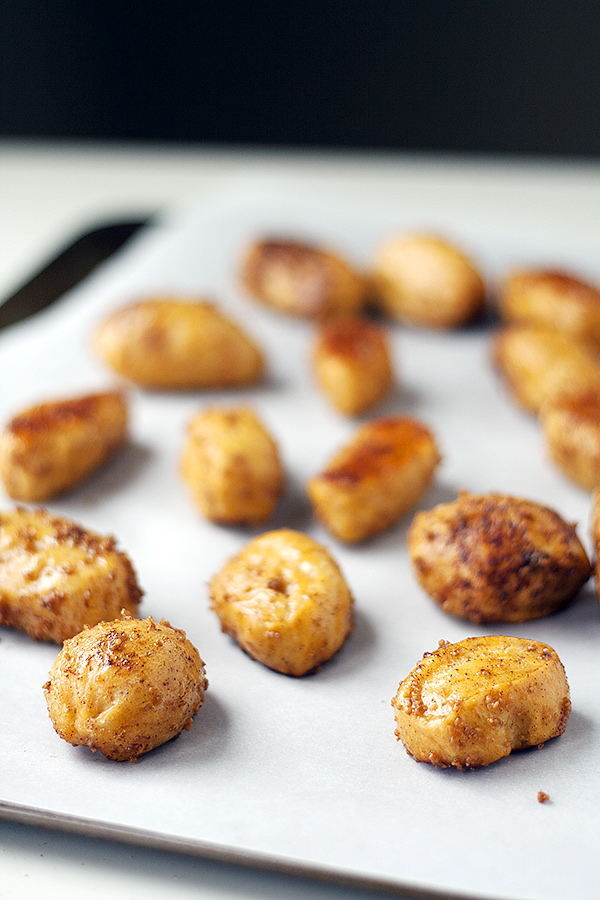 pumpkin pretzel bites