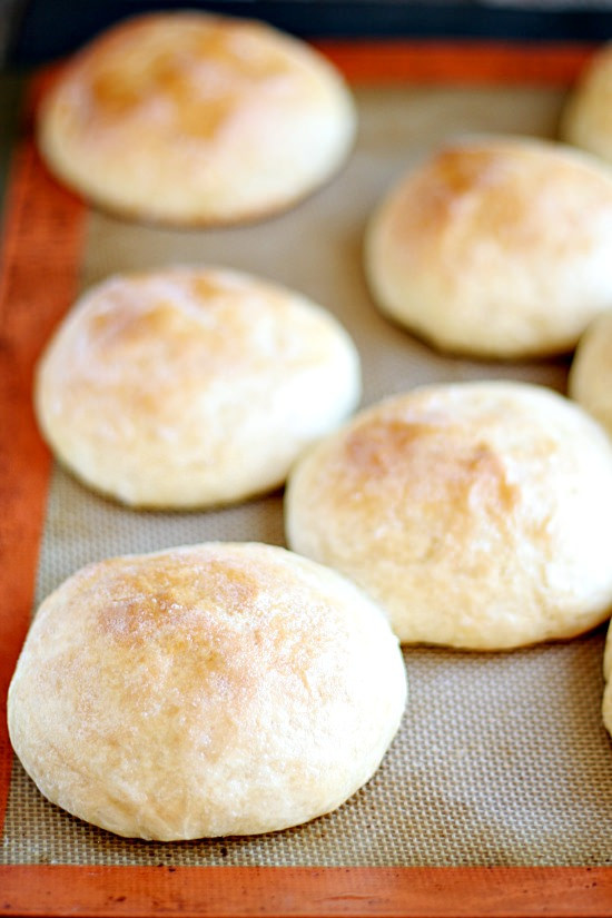 soft white sandwich rolls
