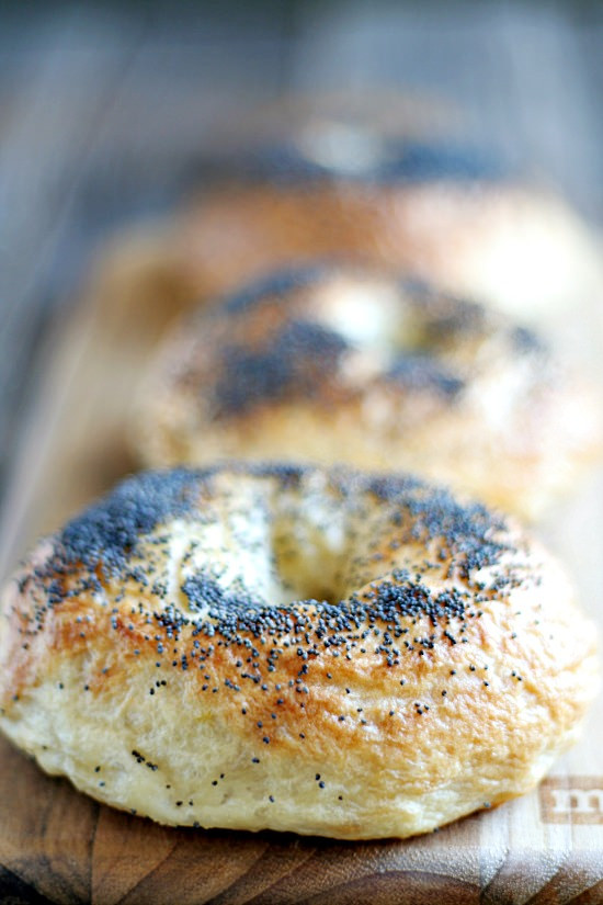 Lemon Poppy Seed bagels