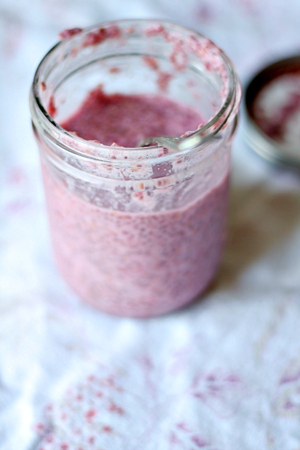 Raspberry Chia Pudding