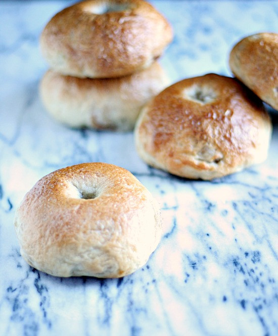 Cinnamon Roll Bagels
