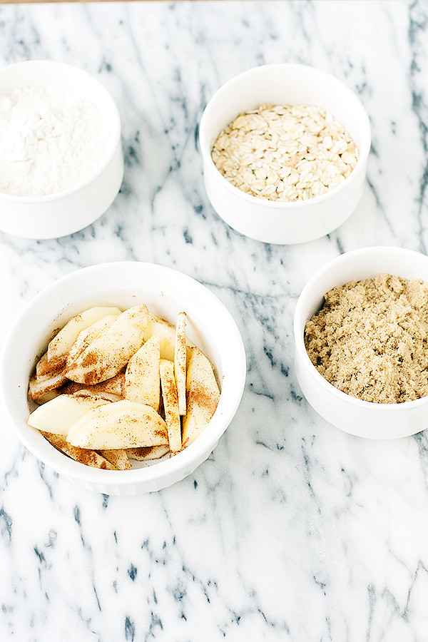 apple crisp for one