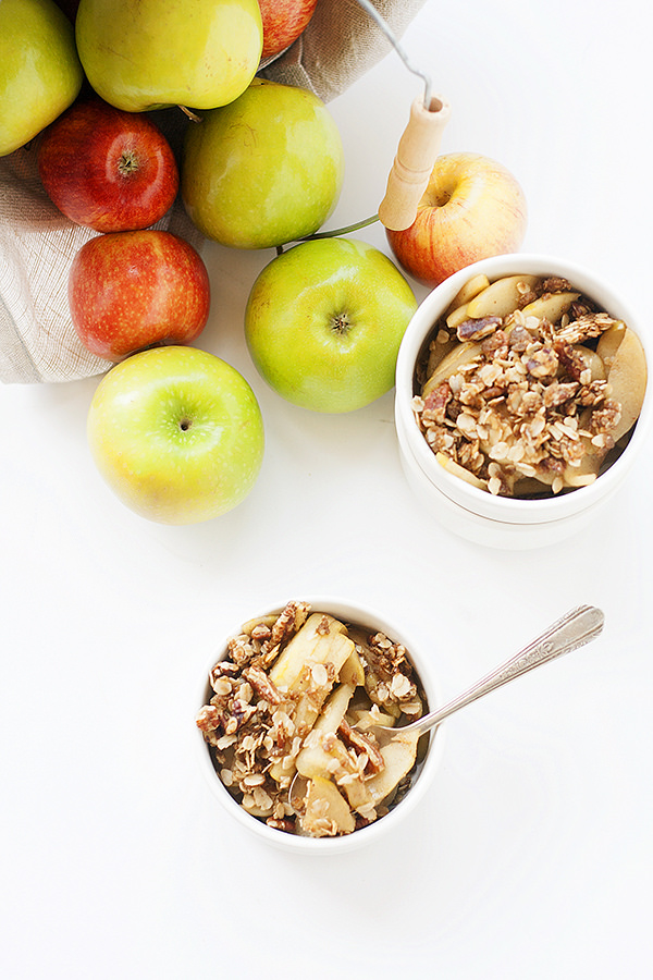 stovetop apple crisp