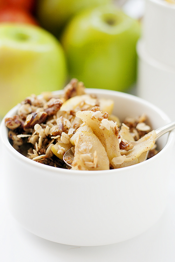 stovetop apple crisp
