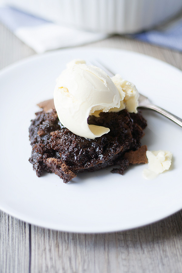 chocolate brownie pudding #chocolateforjoan