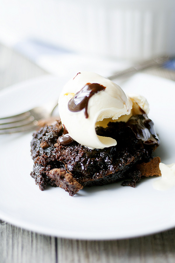chocolate brownie pudding #chocolateforjoan