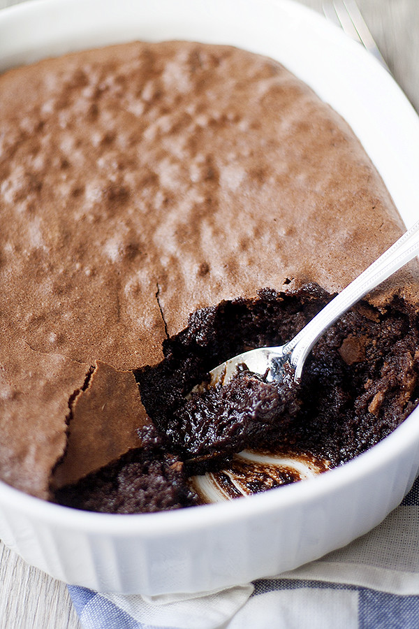 chocolate brownie pudding #chocolateforjoan
