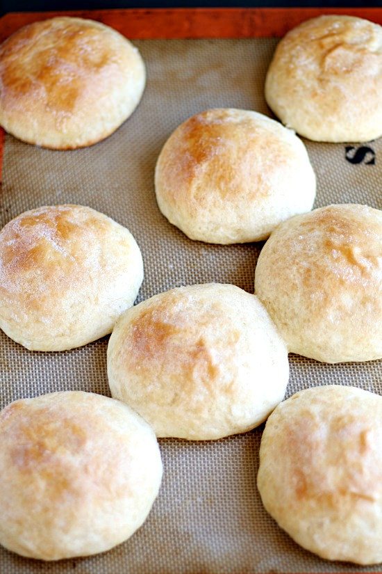 soft white sandwich rolls
