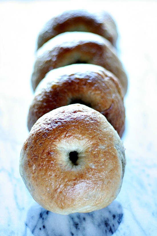 Cinnamon Roll Bagels