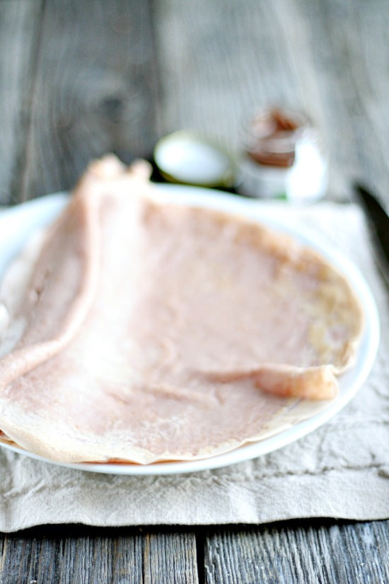 Raspberry Crepes