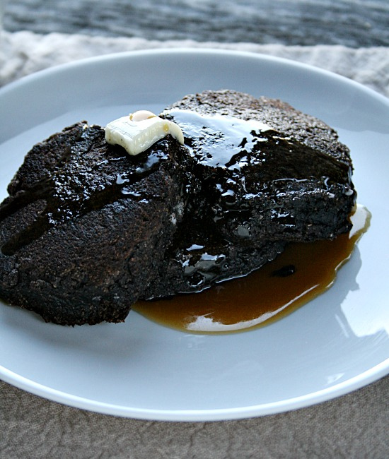 Chocolate Gingerbread Panckaes