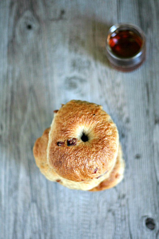 Maple Bacon Bagels