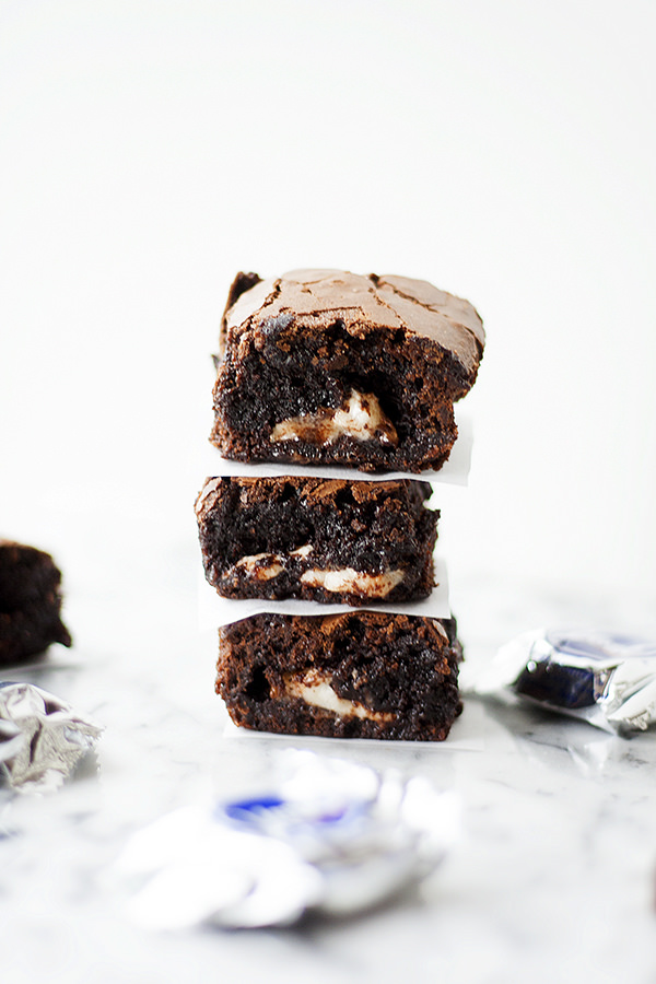  fast and easy holiday treat | peppermint patty brownies