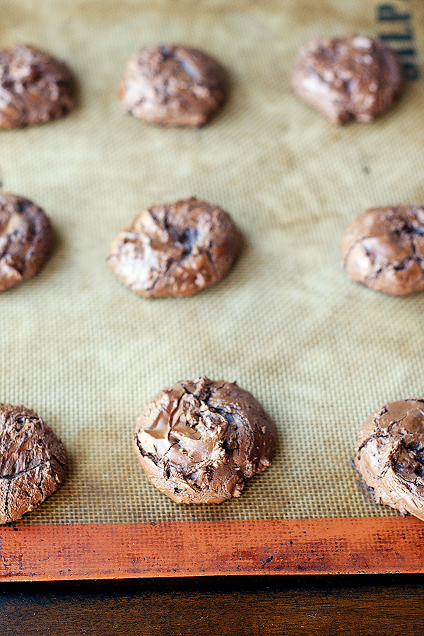 mint chocolate flourless cookies | Gluten Free Dairy Free