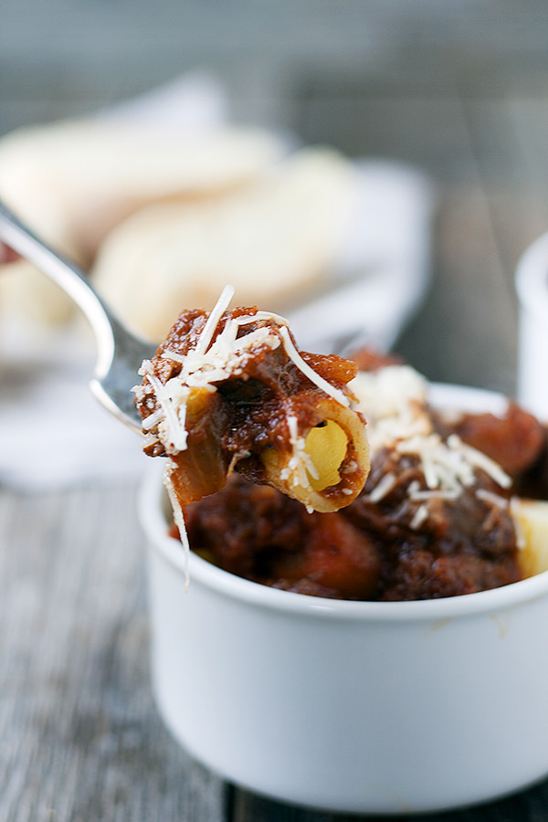 pot roast ragu