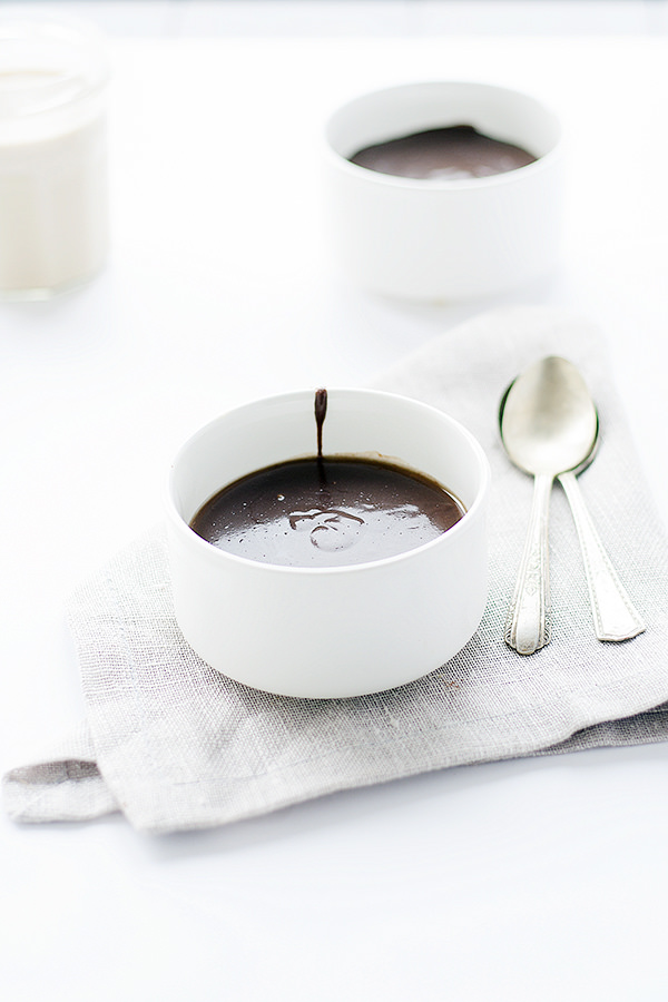 irish cream panna cotta with irish cream chocolate ganache