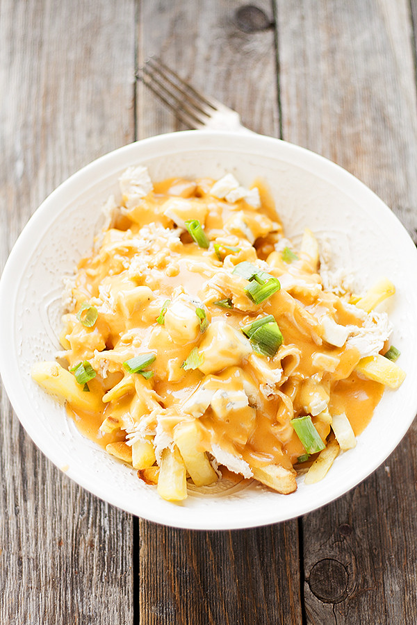 buffalo chicken poutine