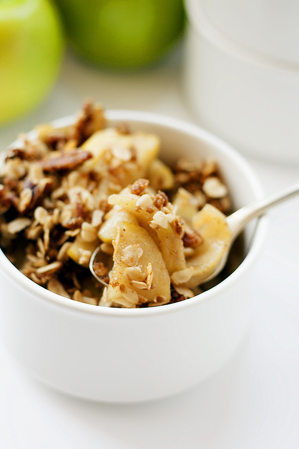 stovetop apple crisp