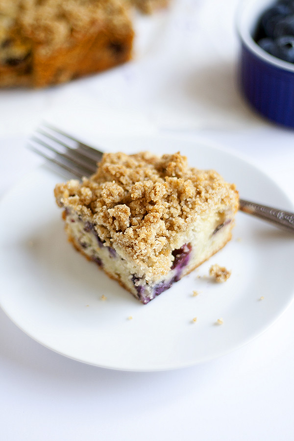 blueberry muffin cake