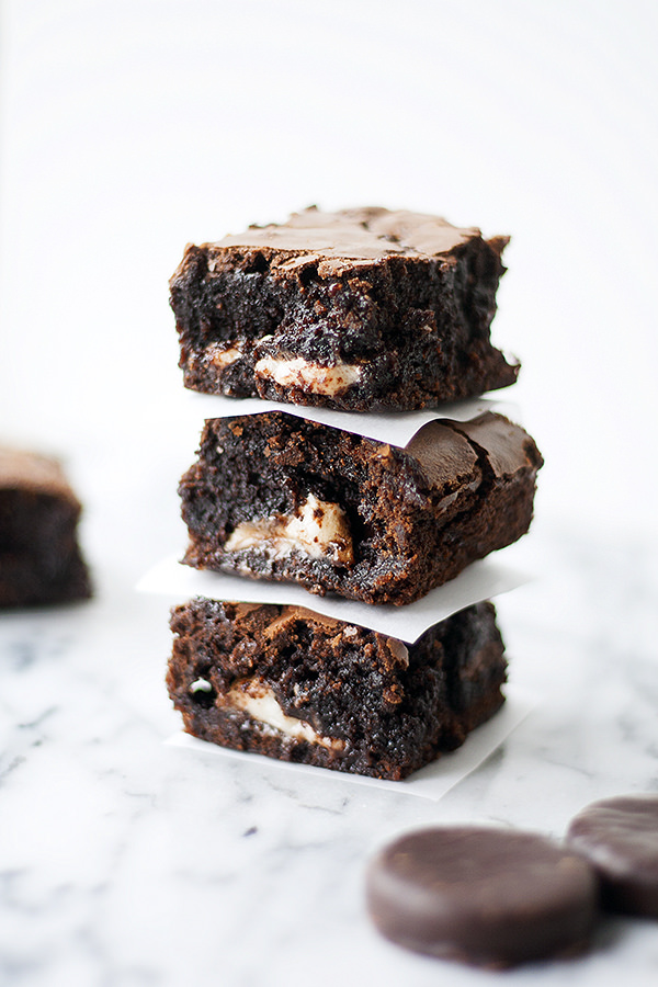 peppermint patty brownies