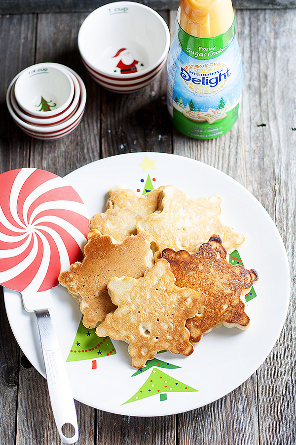 sugar cookie pancakes