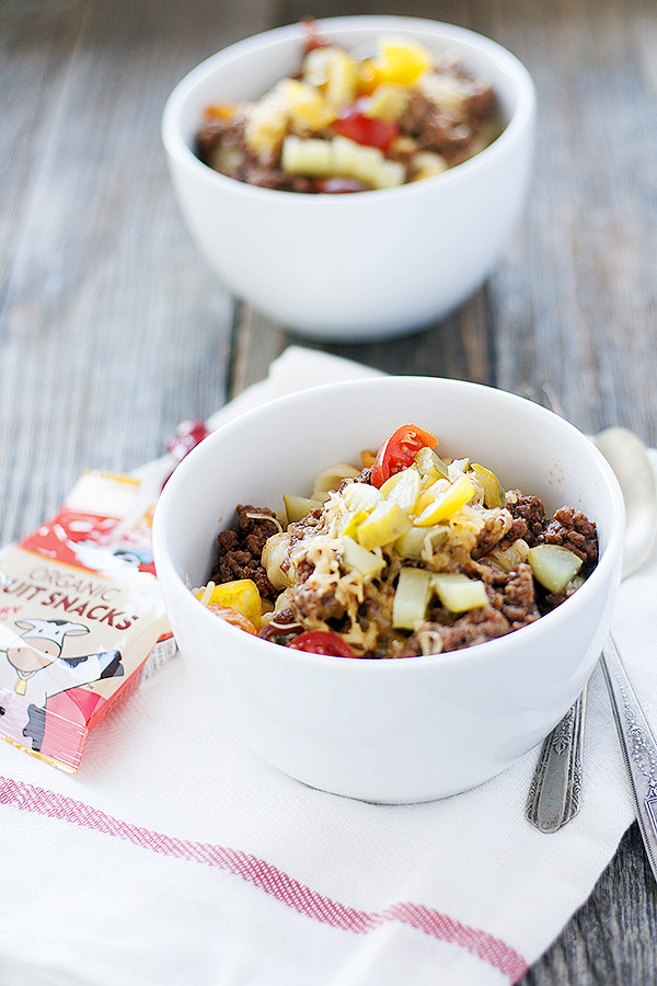 cheeseburger mac and cheese @Horizon_Organic #mealtimesolutions