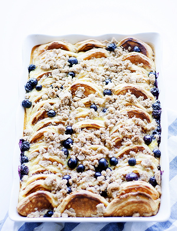 lemon ricotta pancake casserole