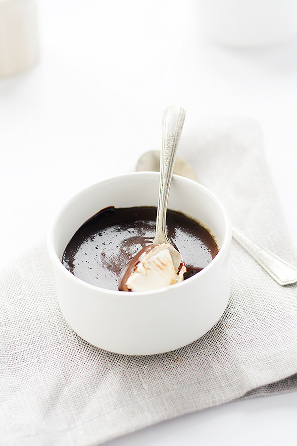 irish cream panna cotta with chocolate irish cream ganache