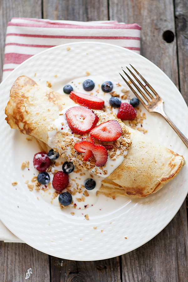 parfait pancakes